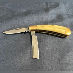 1960s bone handle Pakistan mini folder